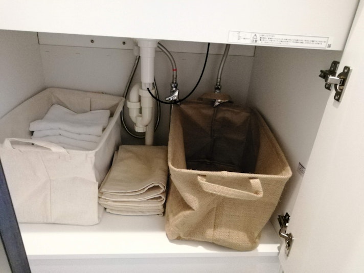 フェースタオルハンドタオル、バスマット常備