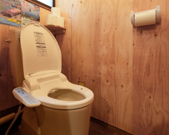 リフォームされたトイレ