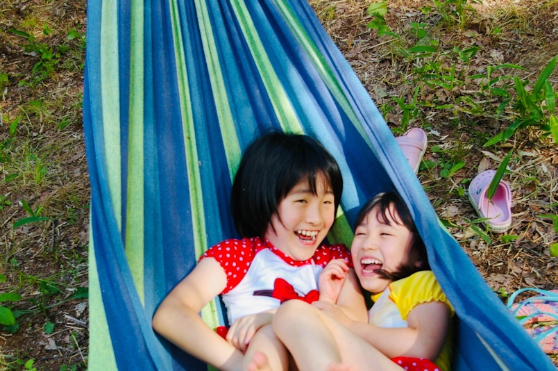 ハンモックもお楽しみください