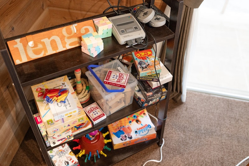 ボードゲーム、ダーツ等楽しめるものをご用意しています