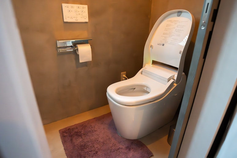 高級感のあるトイレです。