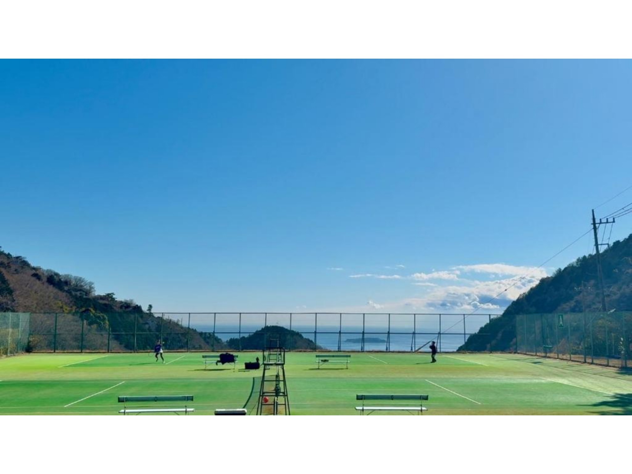 テニスコート（車で２分）要予約