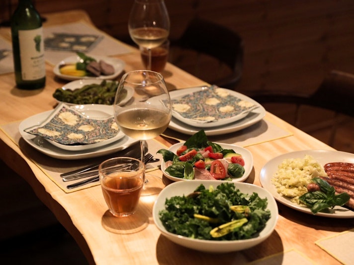 森のごちそうをどうぞ