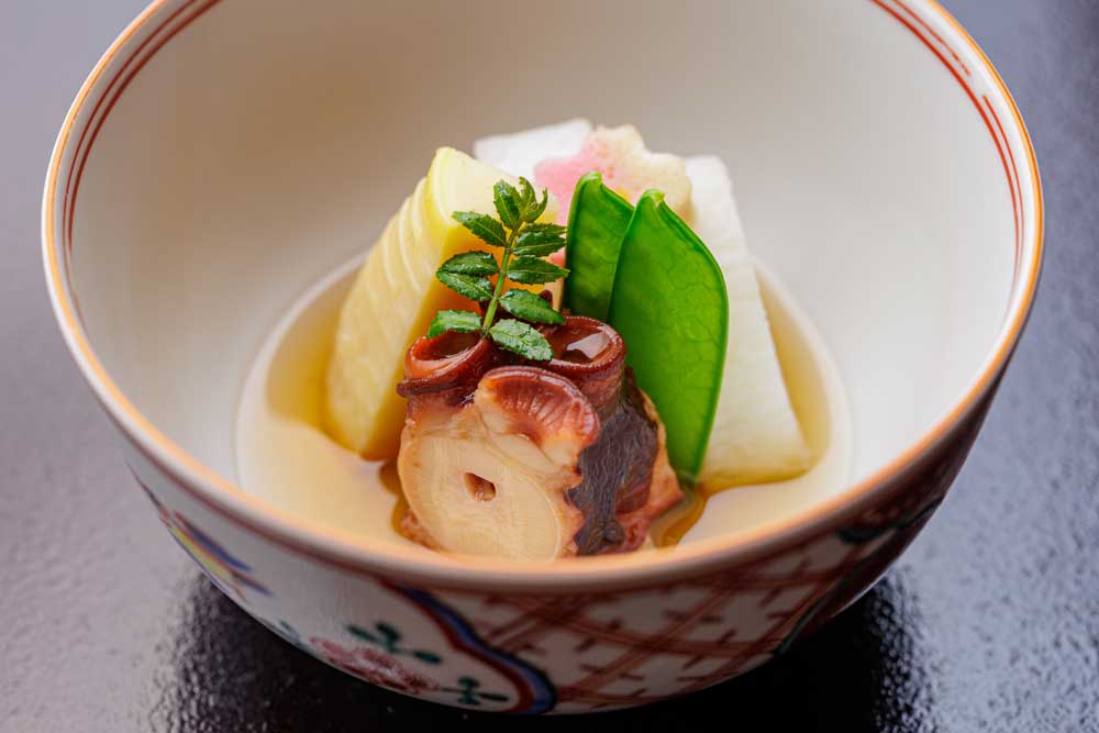 その柔らかさにびっくりしてください「蛸柔らか煮」