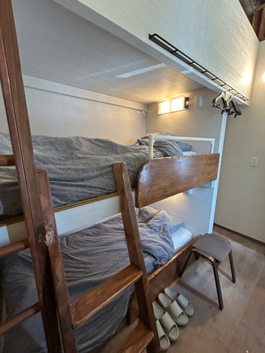 2段ベッド＋メゾネットルーム。