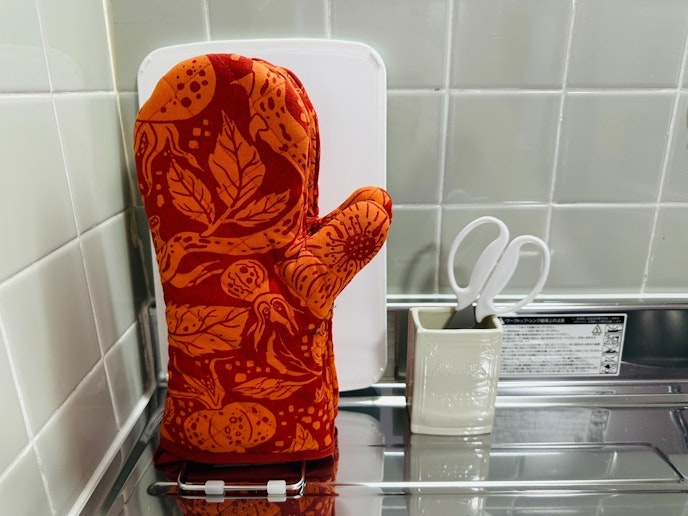 鍋つかみ、まな板