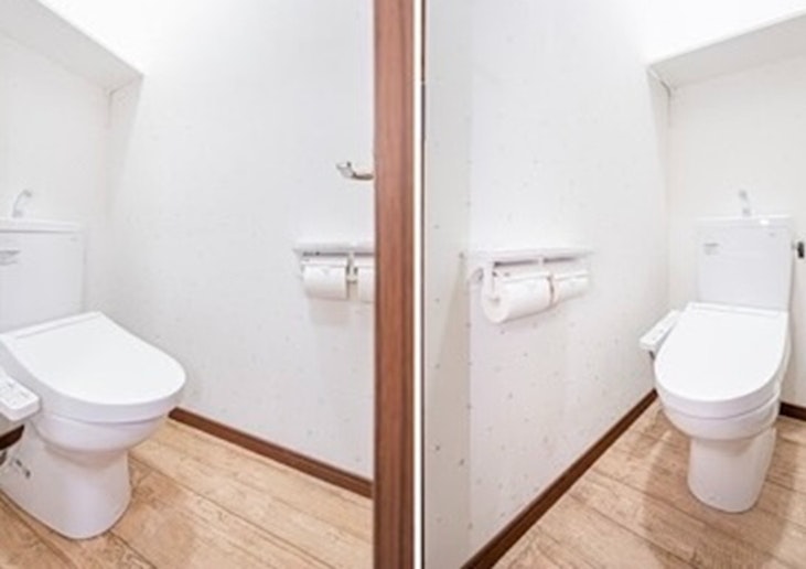 トイレは2か所設置しました