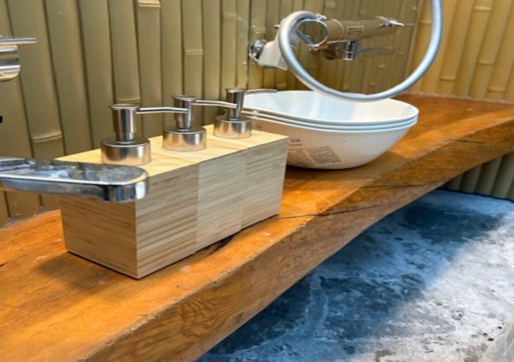 シャンプーなどは業務用を使いません