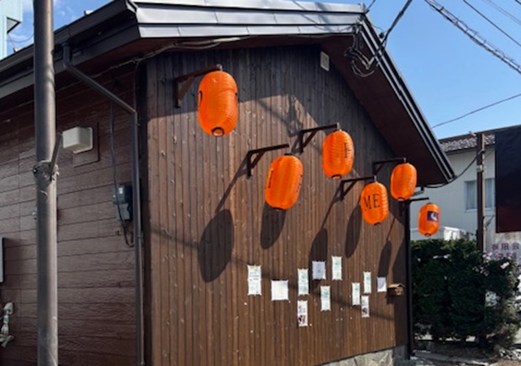 和風の外観は日本の風情を残しました