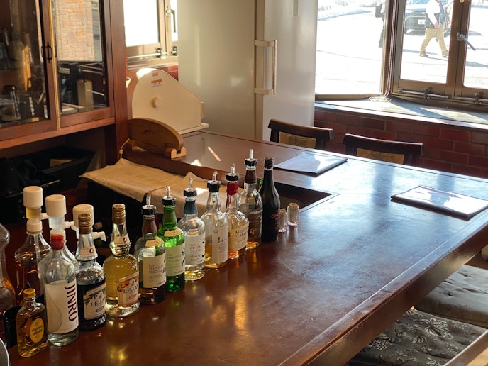 一階は飲食店となっております。