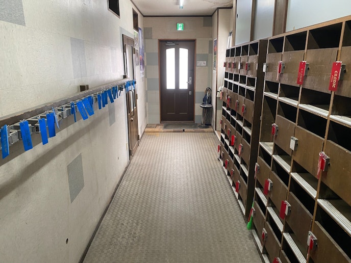 清潔な玄関スペース。