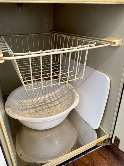 まな板、ボウル、ザルがご用意してあります。