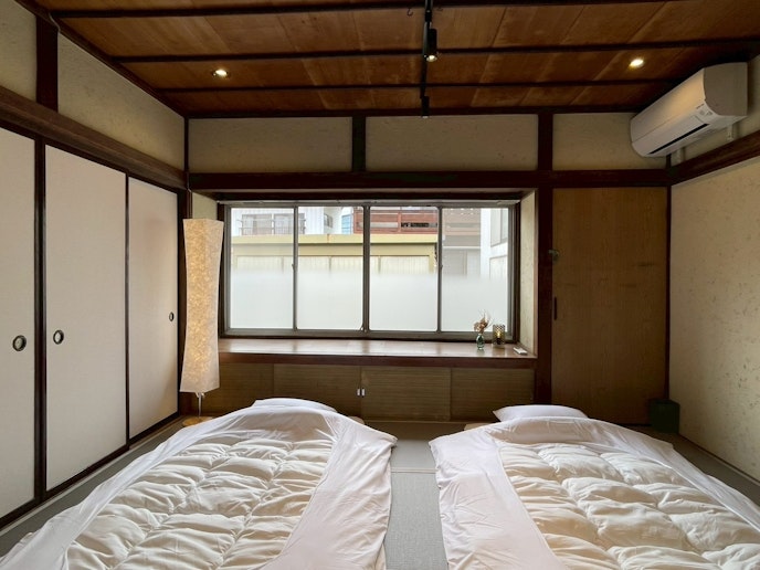 各部屋２セットのお布団がご用意してあります。