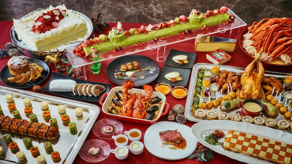 【クリスマス2025】リュクス ダイニング ハプナ☆ディナーブッフェ【17時〜】（夕朝食付き）