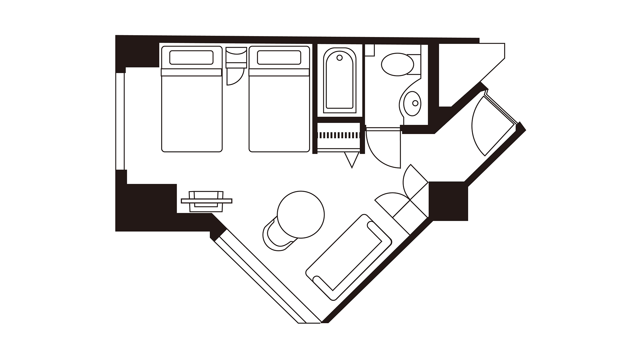 メインタワー コーナーツイン（プレミアフロア35～37階）