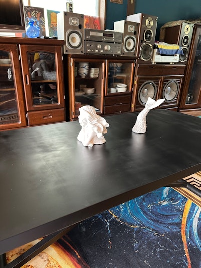 レコードが聴けるリビング