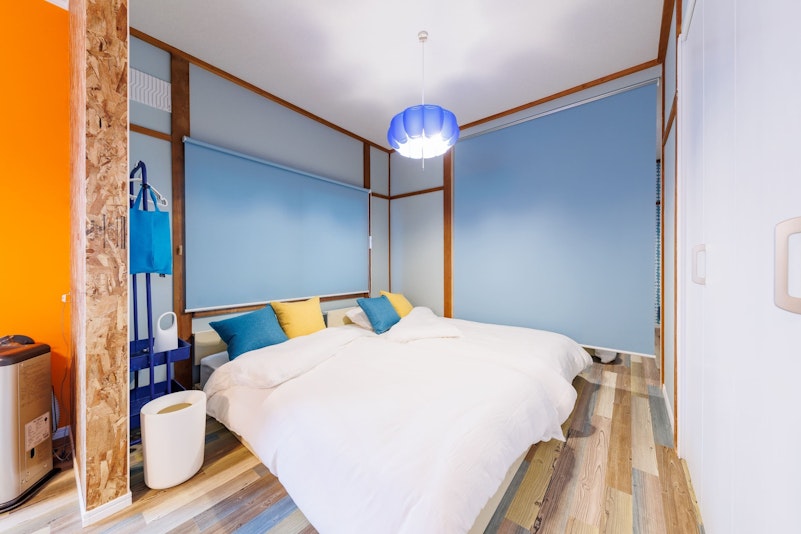 ブラインドで仕切れます