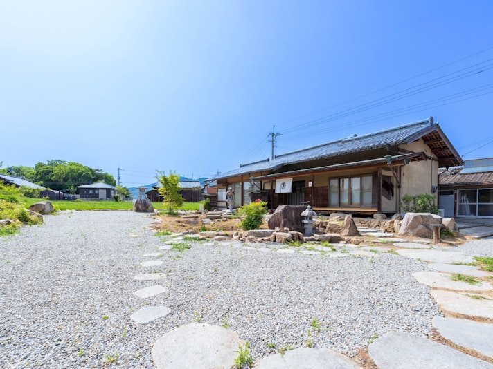 敷地内は広々350坪