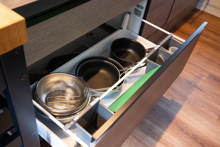 調理器具も揃えております