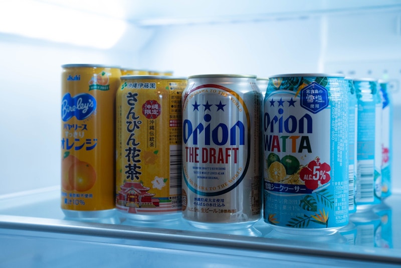 フリードリンクを冷やしております