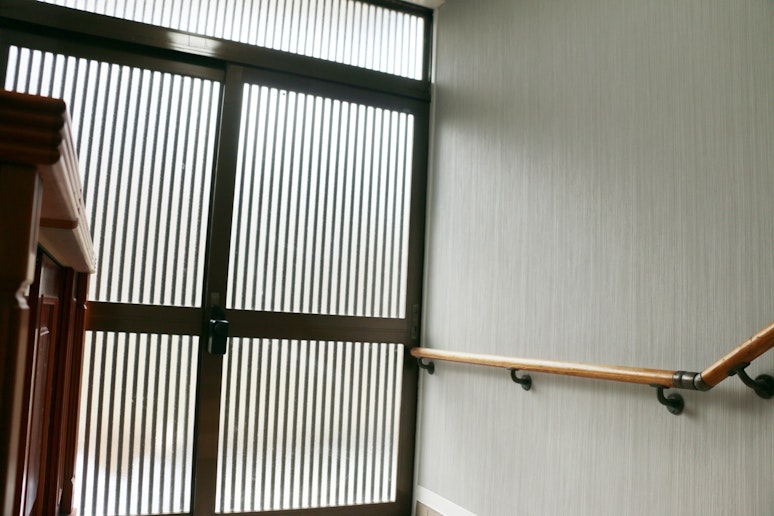 玄関も広々しています