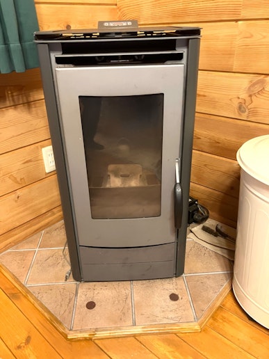 ペレットストーブもあります