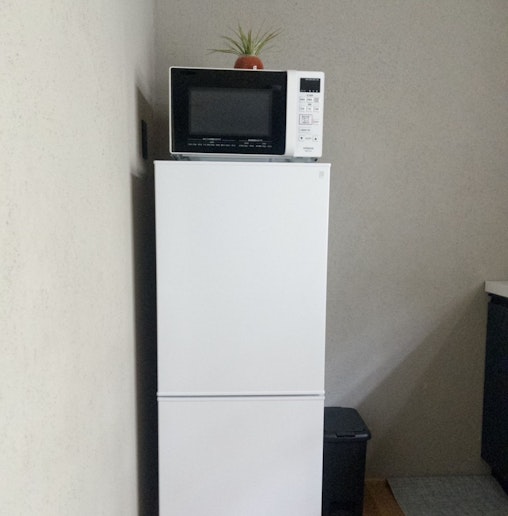 冷蔵庫と電子レンジ