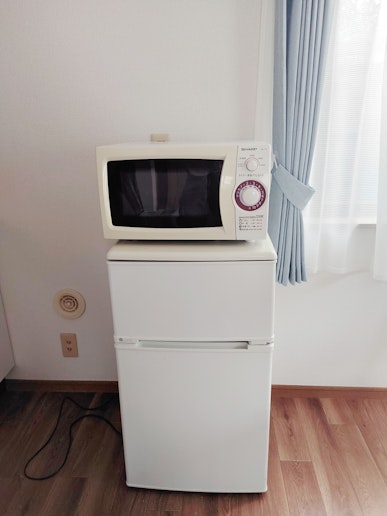 冷蔵庫とレンジ