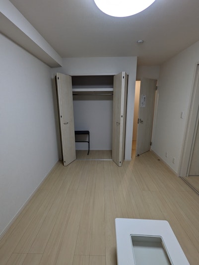 広々クローゼット