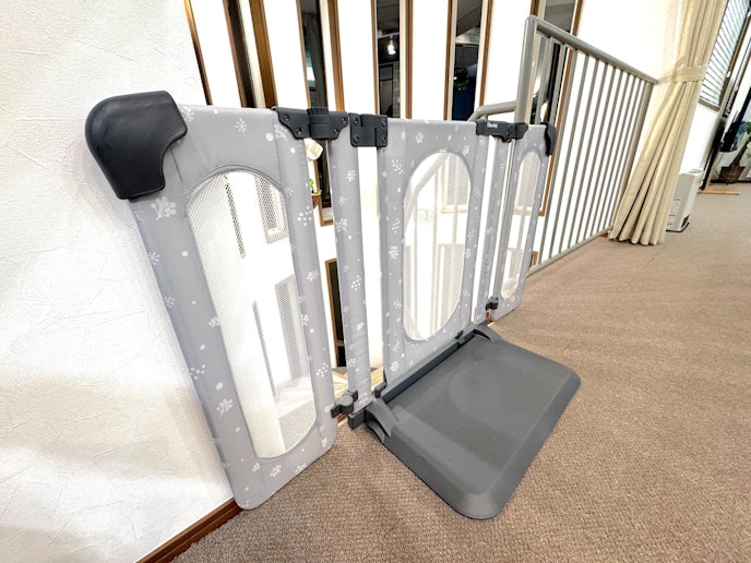 お子様連れにも安心のセーフティゲート