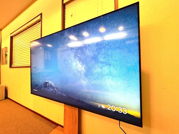 大画面での映画鑑賞はいかがでしょうか？