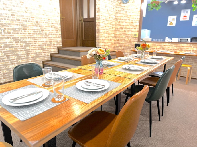 洗練されたダイニングテーブル