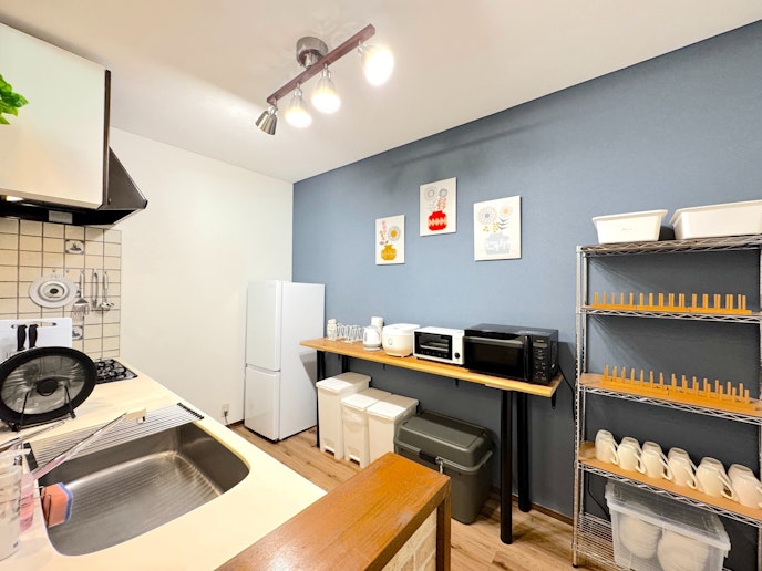 各種家電もご用意してあります