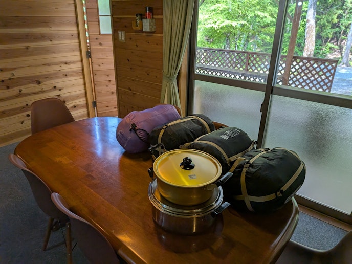 室内、テーブル