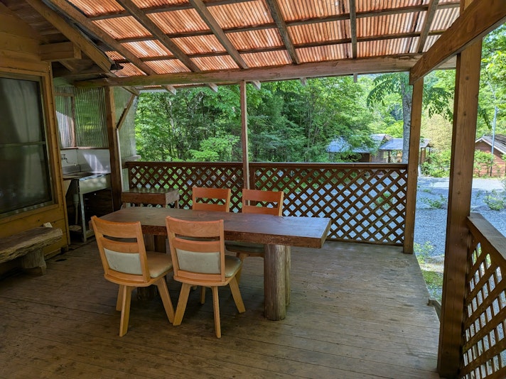 もみの木ベランダ