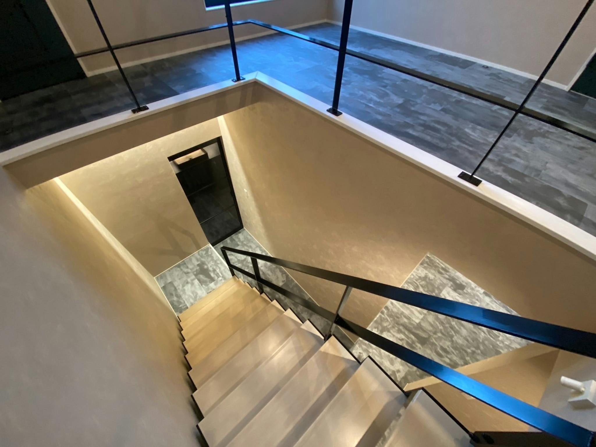 開放感のある共有スペース