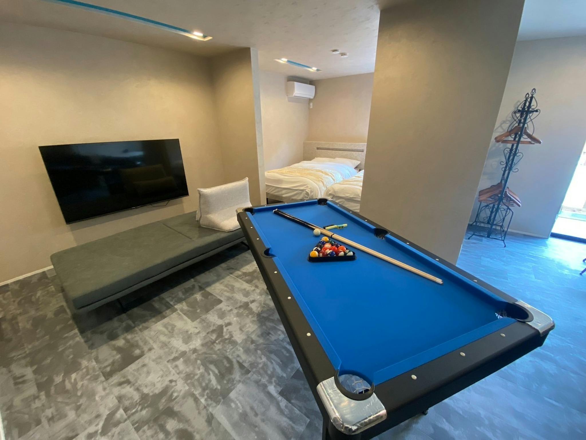 ビリヤードもできます♪