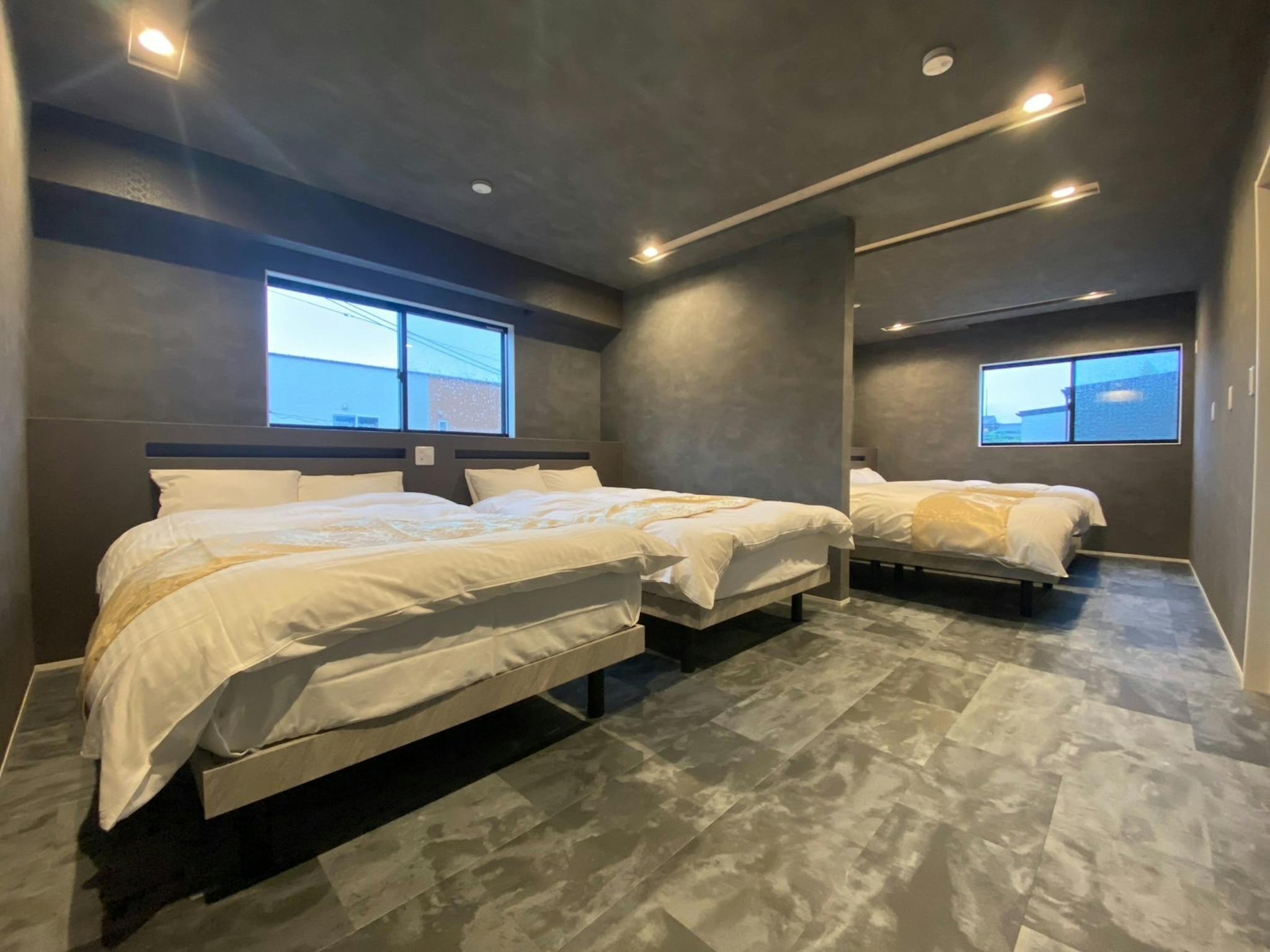 2階では最大8名で就寝可能