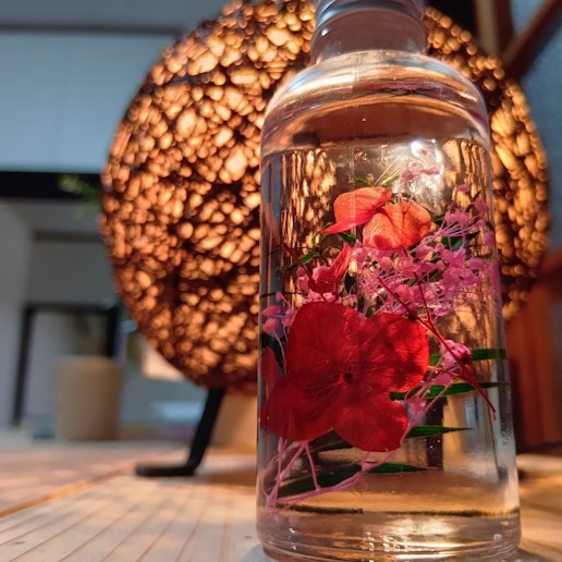 ハーバリウムです。かわいいです。