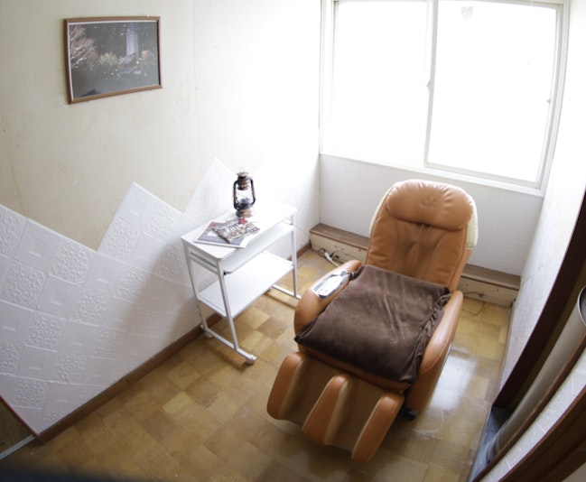 くつろぎルーム　電気あんま器が有ります。