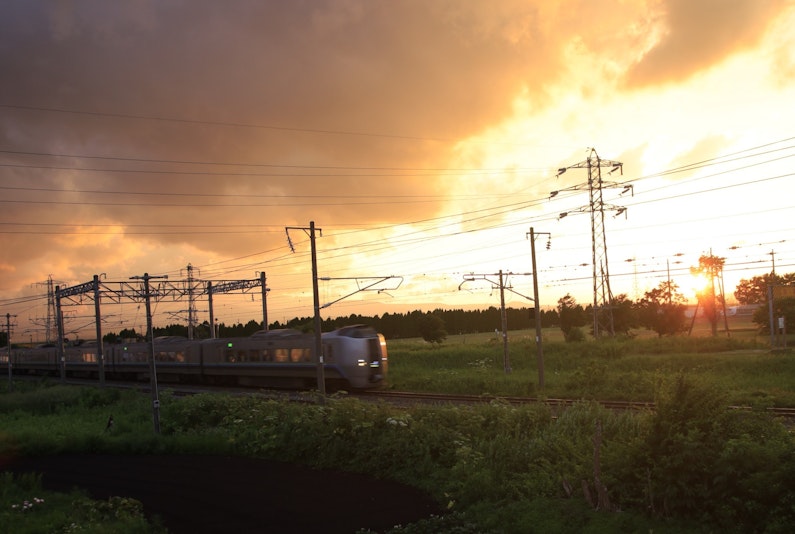 窓から見える景色