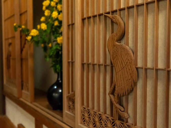 ・【2階・ジャポニズムスイート】古き良き日本の伝統美がお部屋のあちこちに見られます