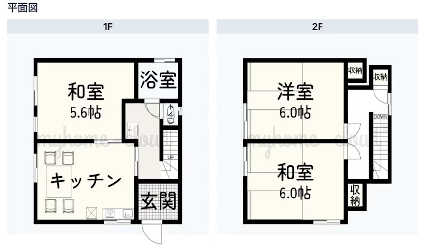 屋内間取り図