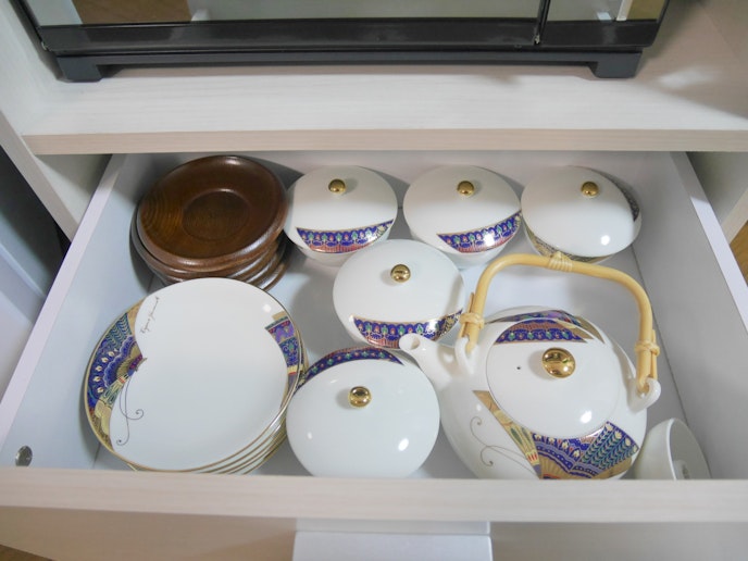 湯呑がございます。 ご自由にお使いください。