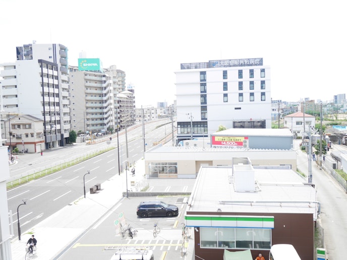 屋上からの景色です。