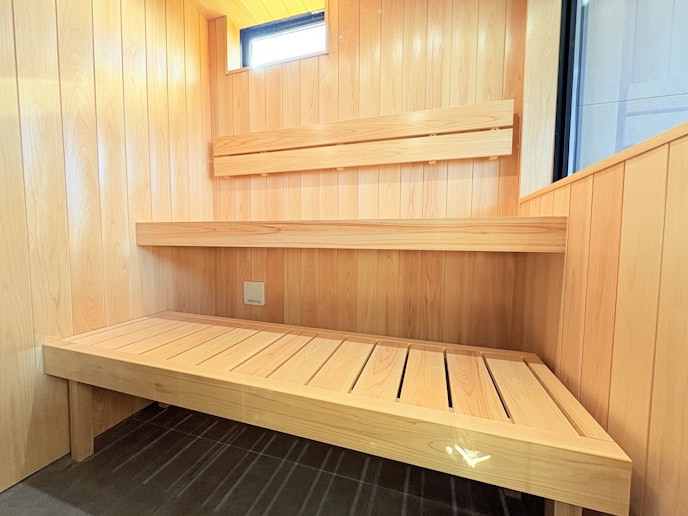 サウナルームです。寒い時期には必須です。