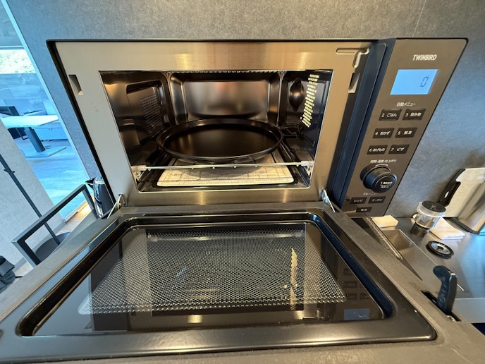 操作が簡便な電子レンジ