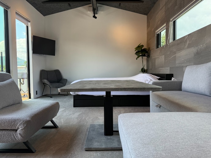 モダンで快適なインテリア