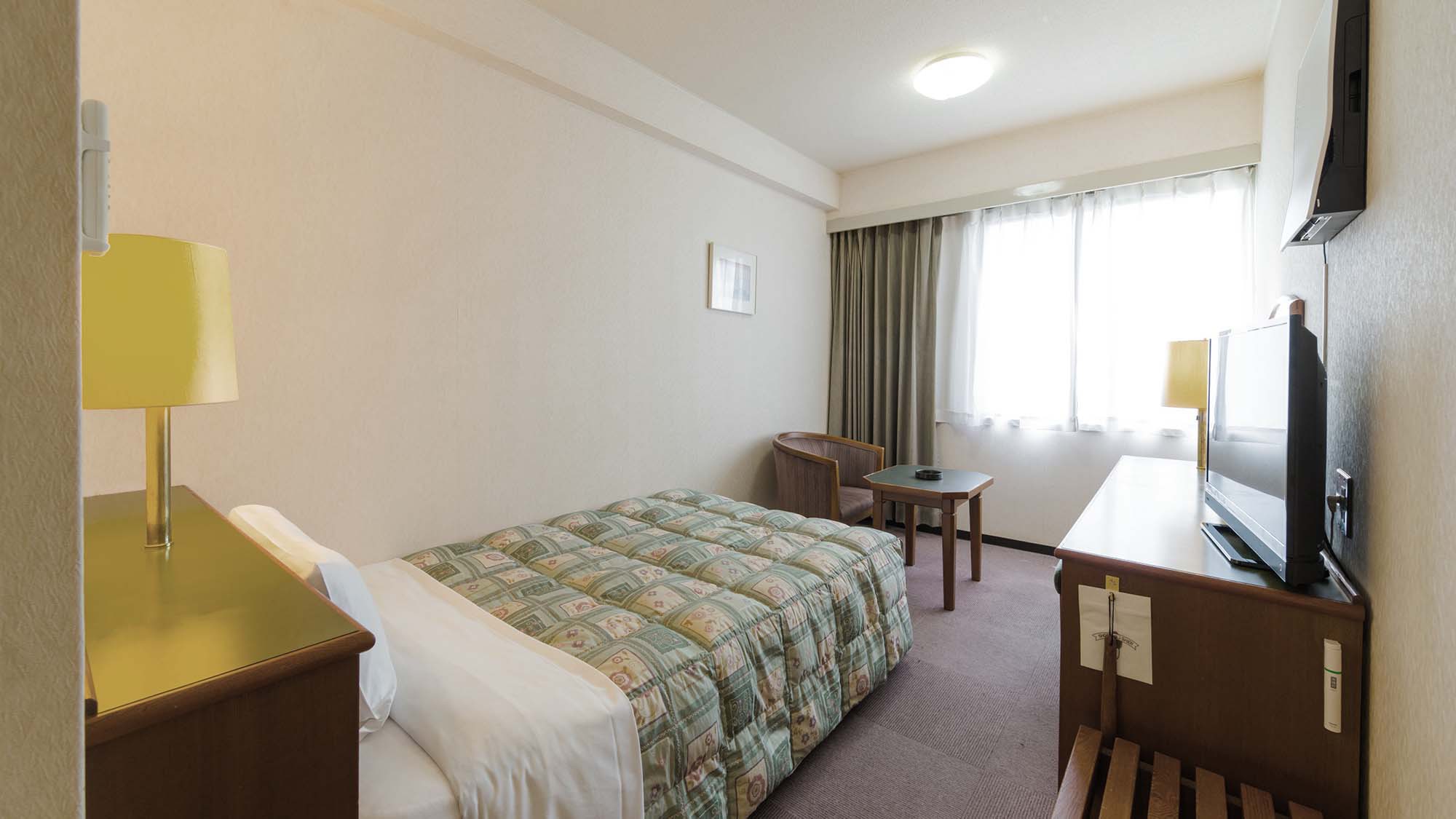 ・【シングルルーム一例】出張や一人旅でのご利用にピッタリ