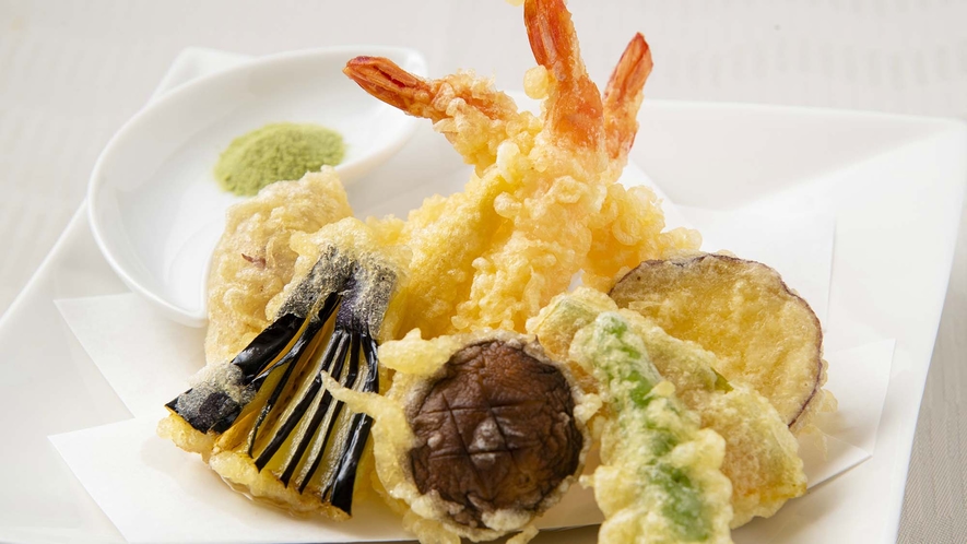 ・【天ぷら盛り合わせ一例】一品料理も追加でご注文いただけます